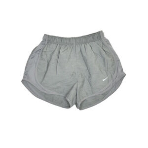 Nike Dri-FIT Shorts Women's Gray Athletic Running Shorts Size S